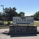 Rochester Endodontics Cedarwood Office Park sign
